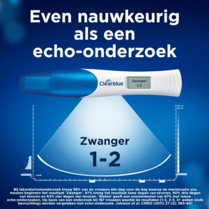 Clearblue Zwangerschapstest met Wekenindicator - 18.49 euro