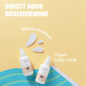 Naif Baby & Kids Minerale Zonnebrand Spray SPF 50 - 34.99 euro