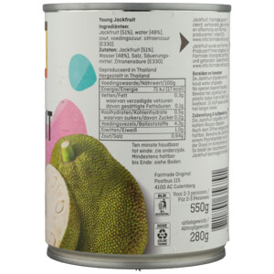Fairtrade Original Young Jack Fruit - 3.39 euro