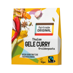 6x Fairtrade Original Kruidenpasta Gele Curry - 12.4 euro