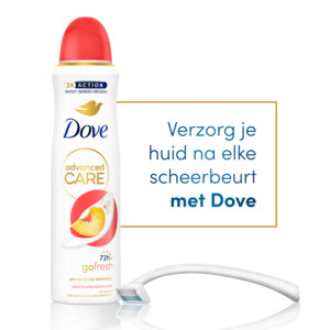 6x Dove Deodorant Spray Perzik - 13.45 euro