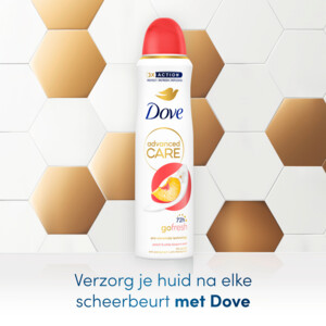 6x Dove Deodorant Spray Perzik - 13.45 euro