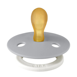 Bibs Latex Symmetrisc Maat 1 0-6 mnd Glow In The Dark Sage / Cloud - 11.65 euro