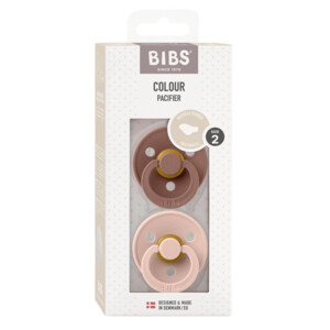 Bibs Fopspeen Anatomisch Maat 2 6-18 mnd Woodchuck Blush - 11.95 euro