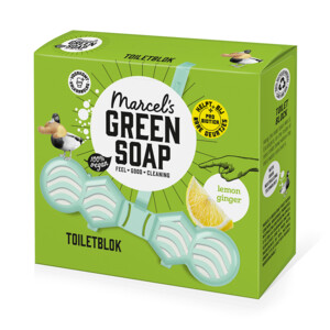 8x Marcel's Green Soap Toiletblok Citroen & Gember - 24.39 euro