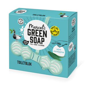 8x Marcel's Green Soap Toiletblok Munt & Eucalyptus - 23.19 euro