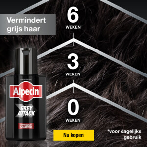 3x Alpecin Shampoo Grey Attack - 46.13 euro