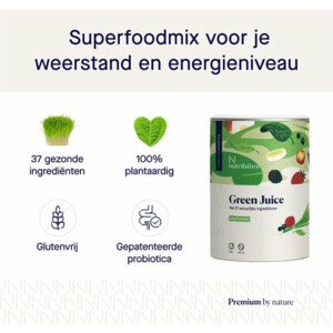 Nutribites Green Juice Poeder - 47 euro