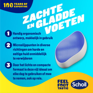 Dr. Scholl's Voetvijl Nano Glas - 7.49 euro