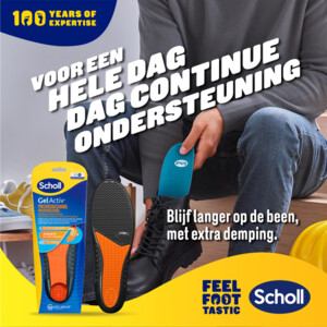 4x Dr. Scholl's GelActiv Inlegzolen Professioneel Large Maat 41-46.5 - 59.97 euro