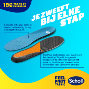 4x Dr. Scholl's GelActiv Inlegzolen Professioneel Large Maat 41-46.5 - 59.97 euro
