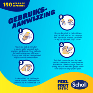 Scholl Eelt Verwijderpleisters - 3.85 euro