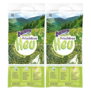 2x Bunny Nature Vers Gras Hooi