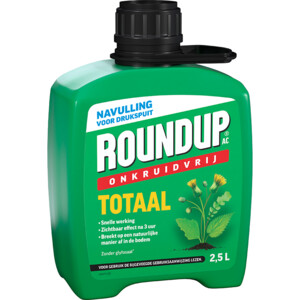 Roundup AC Totaal Onkruidvrij Onkruiddrukspuit Navulverpakking - 28.99 euro