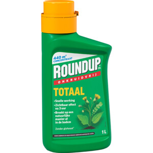3x Roundup PA Totaal Onkruidvrij Concentraat - 160.74 euro