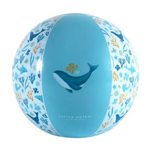 Little Dutch Strandbal Blauw 35 cm Ocean Dreams - 4.95 euro