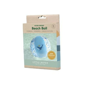 Little Dutch Strandbal Blauw 35 cm Ocean Dreams - 4.95 euro