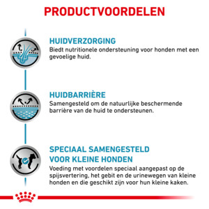 Royal Canin Hondenvoer Droog Skin Care Small 2 kg