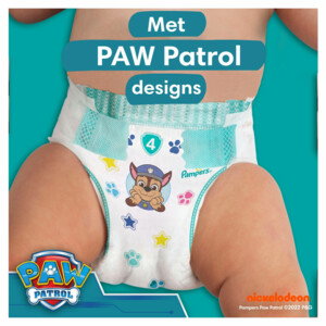 Pampers Baby Dry Luiers Paw Patrol Maat 4 (9-14 kg) - 61.73 euro