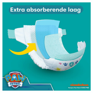 Pampers Baby Dry Luiers Paw Patrol Maat 4 (9-14 kg) - 61.73 euro