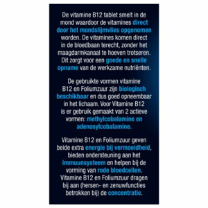 Lucovitaal Vitamine B12 & Foliumzuur - 13.99 euro