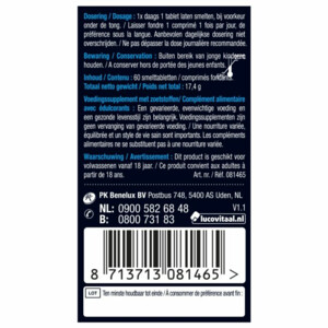 Lucovitaal Vitamine B12 & Foliumzuur - 13.99 euro