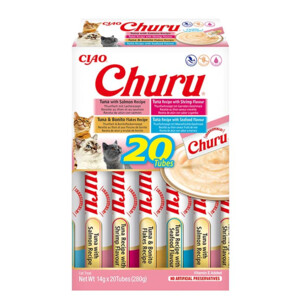 Ciao Churu Kat Vis & Schaaldieren 20 stuks 280 gr