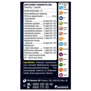 Lucovitaal Super Pre & Probiotica 120 Miljard Bacteriën - 29.99 euro