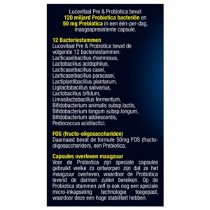 Lucovitaal Super Pre & Probiotica 120 Miljard Bacteriën - 29.99 euro