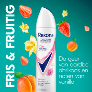 Rexona Deodorant Anti-Transpirant Spray Protection Bright Bouquet - 5.99 euro