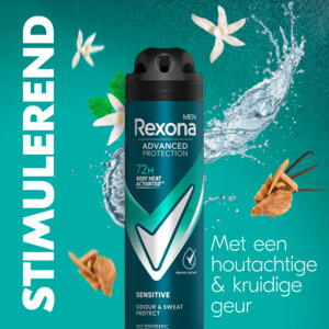 Rexona Men Deodorant Spray Advanced Protection Sensitive - 4.35 euro