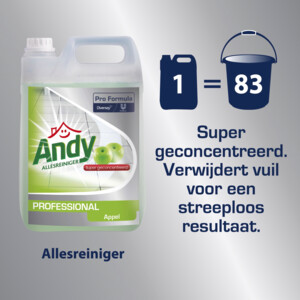 2x Andy Professional Allesreiniger Appel Pro Formula - 21.91 euro