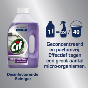Cif Professional 2-in-1 Desinfecterende Keukenreiniger Pro Formula - 13.45 euro