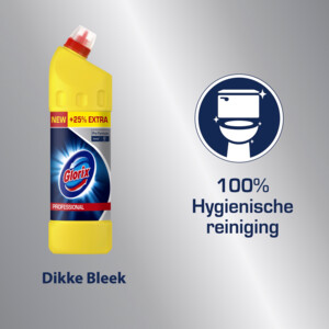 12x Glorix Professional Toiletreiniger Dikke Bleek Original Pro Formula - 31.25 euro