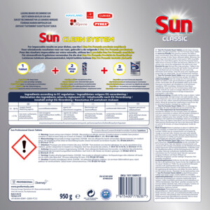 Sun Professional Vaatwastabletten Classic Pro Formula - 13.99 euro