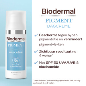 Biodermal Pigment Dagcrème - 39.99 euro