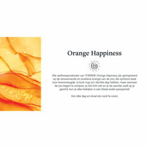 Therme Wellness Treatment Geschenkset Orange Happiness - 18.99 euro