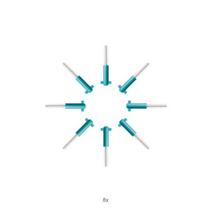 Curaprox Interdentale Rager Prime Navulling CPS 06 Turqoise 2,2mm - 9.59 euro