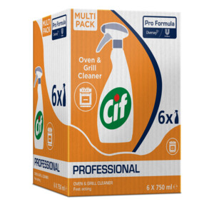 6x Cif Professional Oven -en Grillreiniger Pro Formula - 34.29 euro