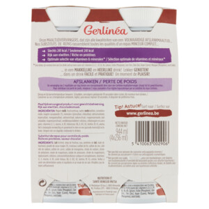 3x Gerlinea Mijn Maaltijd Afslank Drink Chocolade - 29.88 euro