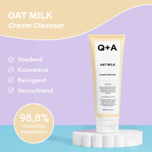 Q+A Oat Milk Cream Cleanser - 9.99 euro