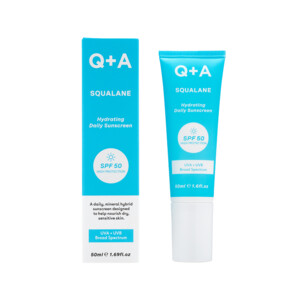 Q+A Face Sunscreen SPF 50 Hydrating - 17.99 euro
