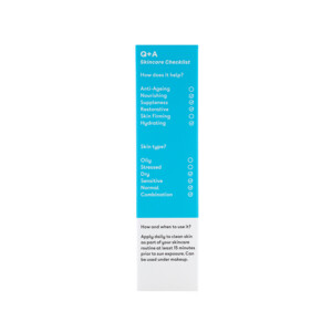 Q+A Face Sunscreen SPF 50 Hydrating - 17.99 euro