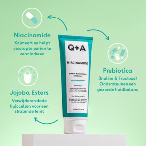 Q+A Niacinamide Exfoliating Cleanser - 10.99 euro
