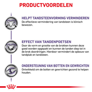 Royal Canin Hondenvoer Droog Dental Medium & Large Dogs 6 kg