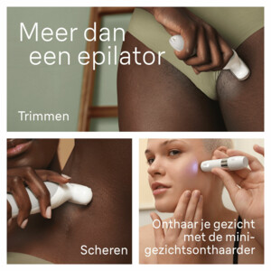 Braun Epilator Silk-épil 9 9-041 Wit/Zilver - 171.49 euro