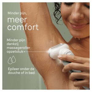 Braun Epilator Silk-épil 9 9-041 Wit/Zilver - 171.49 euro