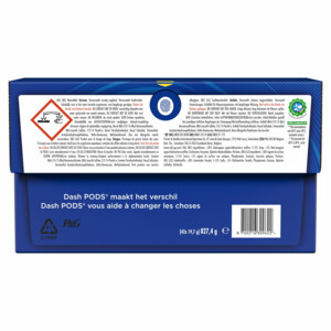 Dash Wasmiddelcapsules 3in1 Pods Stralende Kleuren - 29.99 euro