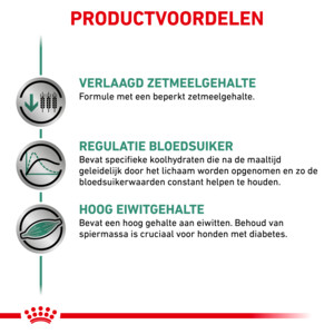 12x Royal Canin Hondenvoer Nat Diabetic 195 gr