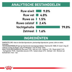 12x Royal Canin Hondenvoer Nat Diabetic 195 gr